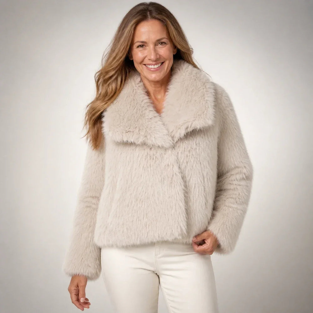Paulina | Pluszowa kurtka teddy