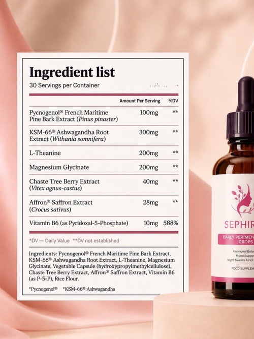 Sephirea Early Perimenopause Drops
