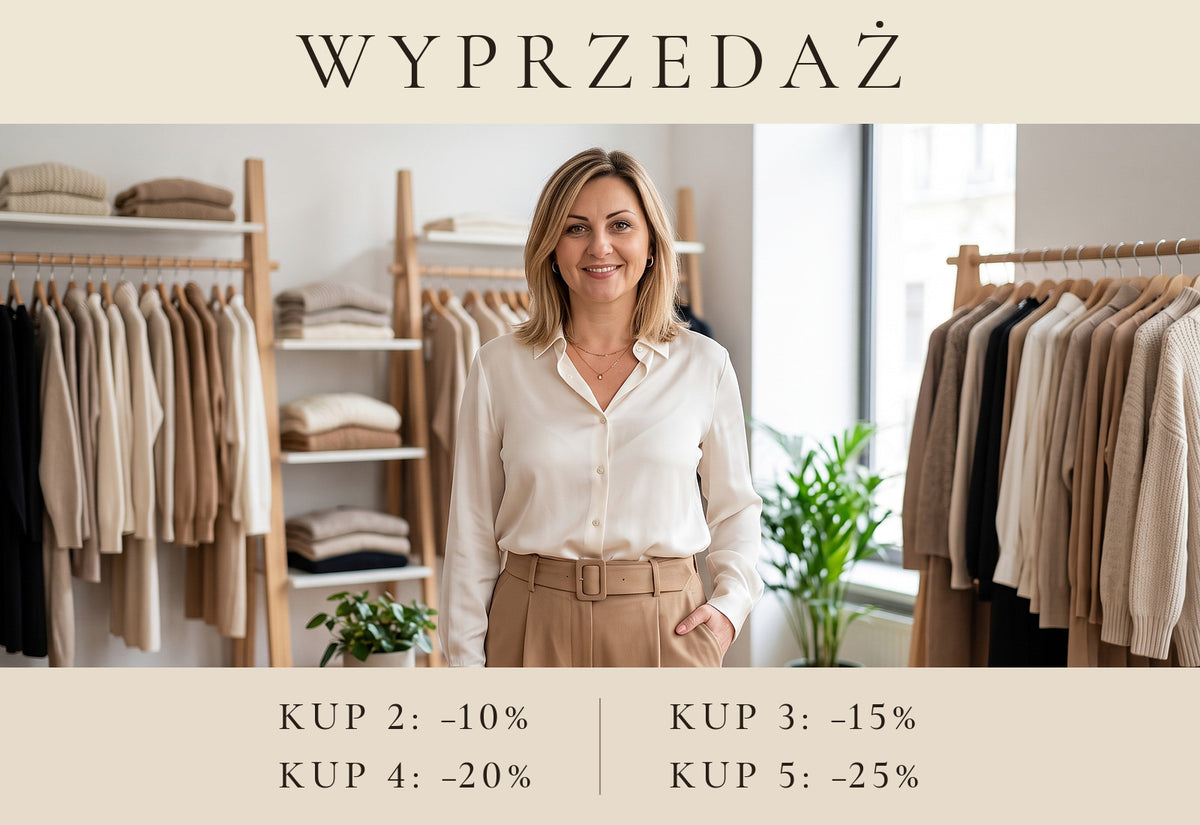 Wyprzedaż Sephirea Warszawa: kup 2 i zapłać 10% mniej, kup 3: -15%, kup 4: -20%, kup 5: -25%