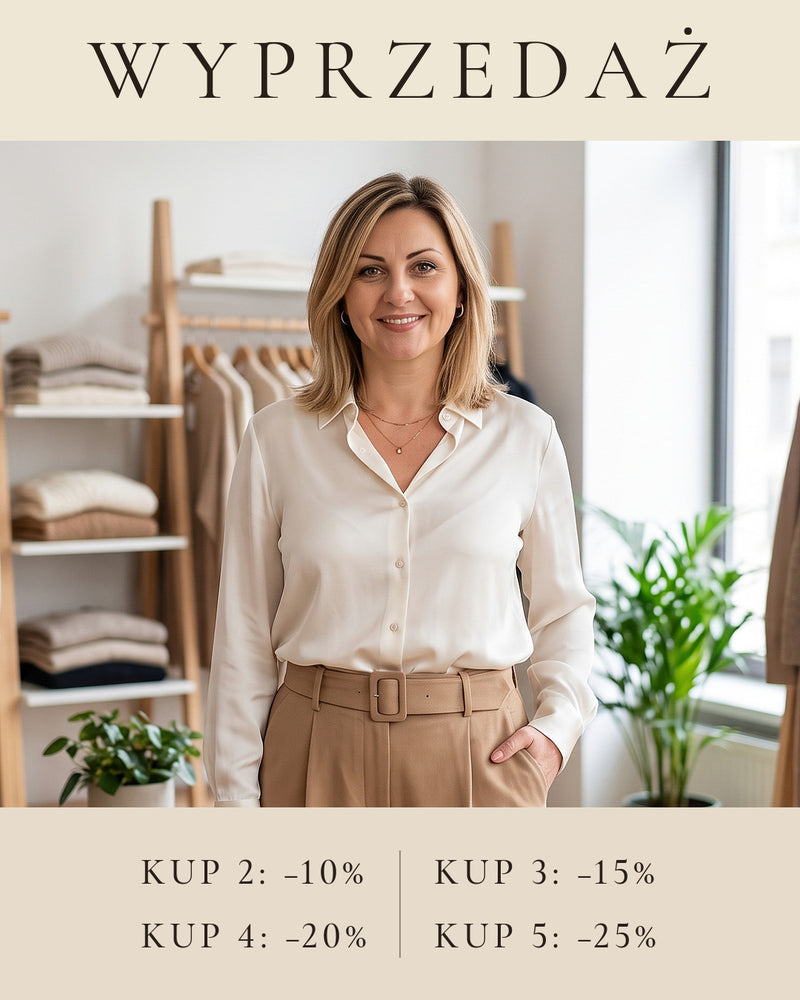 Wyprzedaż Sephirea Warszawa: kup 2 i zapłać 10% mniej, kup 3: -15%, kup 4: -20%, kup 5: -25%