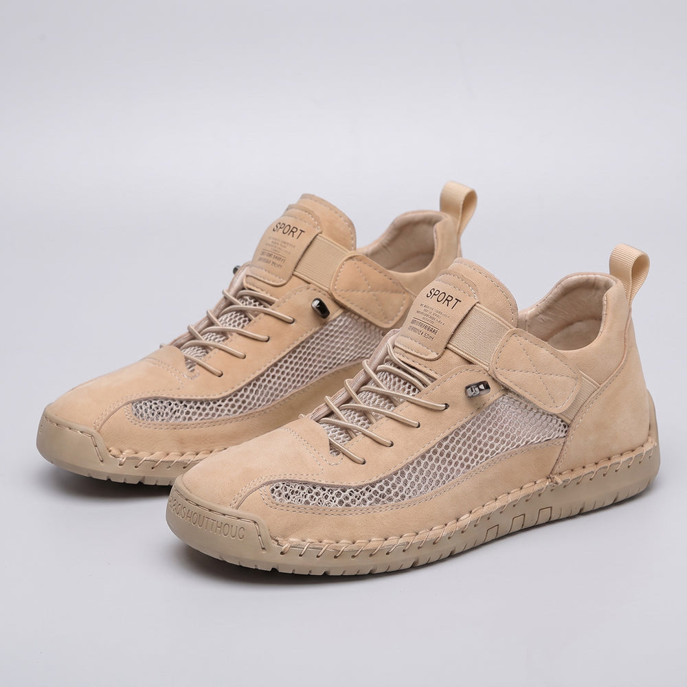 Józefina | Sneakersy z siateczką na rzep