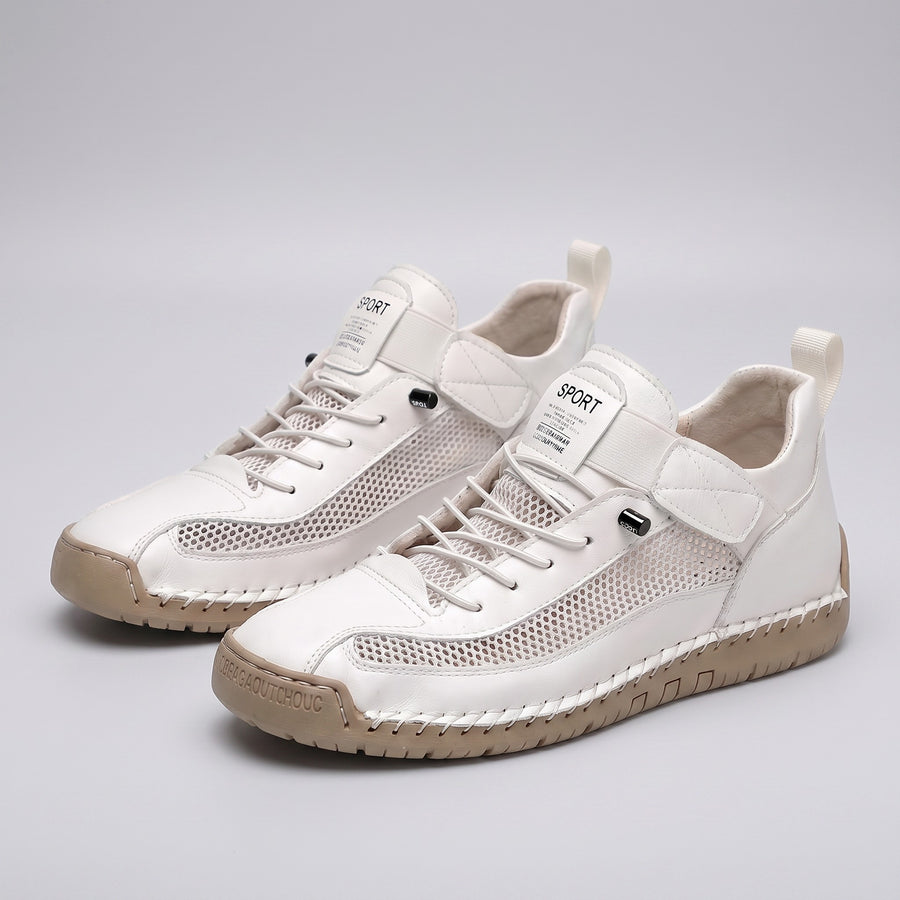 Józefina | Sneakersy z siateczką na rzep